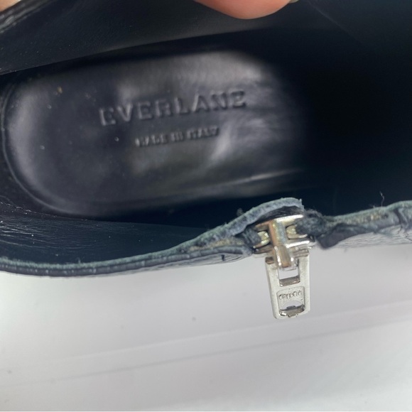 Everlane Boss Boot Pebbled Leather Black - Picture 7 of 10